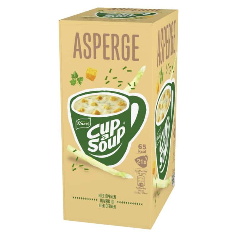 Soupe instantanée Cup-a-Soup Asperges 21 Unités de 175 ml