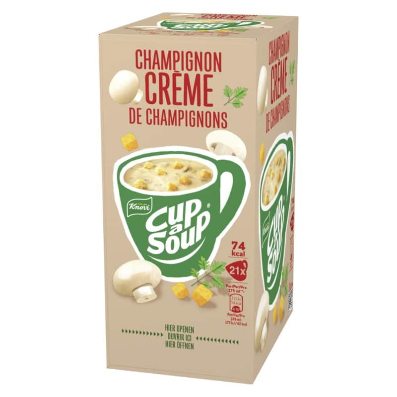 Cup-a-Soup instantsoep champignon crème 21 stuks à 175 ml
