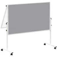 Maul MAULsolid Vilt Begeleidingsbord Niet magnetisch 129 (B) x 56 (D) x 193,5 (H) cm Grijs