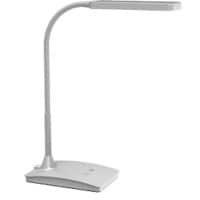 Maul MAULpearly Vrijstaand Bureaulamp LED (verwijderbaar) Zilver Netstroom 106 x 265 x 375 mm