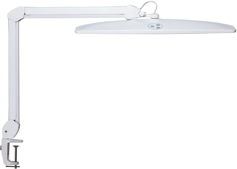 Lampe de bureau Maul MAULexplore Pince LED (avec variateur de lumière) Blanc 580 x 620 x 500 mm