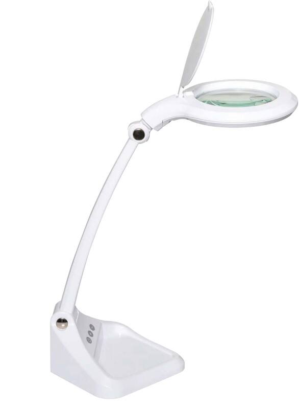 Maul MAULiris Bureaulamp Led (verwijderbaar) Wit Netstroom 178 x 260 x 369 mm