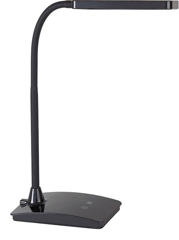 Maul MAULpearly Vrijstaand Bureaulamp LED (verwijderbaar) Zwart Netstroom 106 x 265 x 375 mm