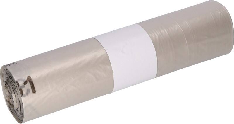 DEISS Gemiddeld gebruik Vuilniszakken 150 l 40% gerecycleerd Transparant LDPE (Lagedichtheidpolyetheen) 50 micron 10 Stuks