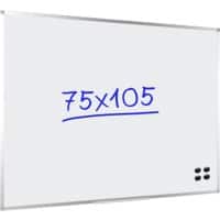 Tableau blanc Viking Fixe Magnétique Single 106,5 (L) x 75 (H) cm