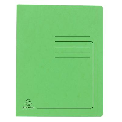 Farde à lamelle Exacompta 39985E A4 Carton pressé marbré Vert clair 27,2 (l) x 0,2 (p) x 31,8 (h) cm 25 unités