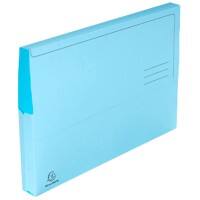 Exacompta Super Documentmap 47972E Karton 24,5 (B) x 32,5 (D) x 2,1 (H) cm Lichtblauw 180 Stuks