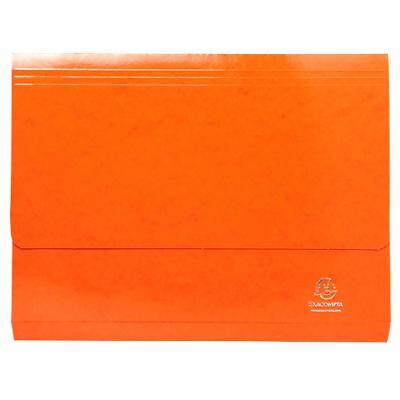 Pochette pour documents Exacompta 6508Z Iderama Carton Orange 35,7 (l) x 24,5 (p) x 0,4 (h) cm 10 unités
