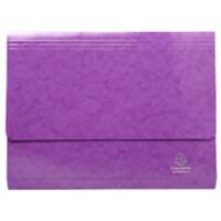 Pochette pour documents Exacompta 6509Z Iderama Carton Violet 35,7 (l) x 24,5 (p) x 0,4 (h) cm 10 unités