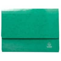 Pochette pour documents Exacompta Iderama Carton Vert foncé 35,7 (l) x 24,5 (p) x 0,4 (h) cm 10 unités