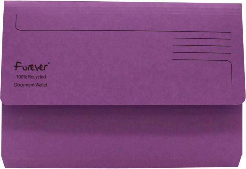 Exacompta Forever Documentmap 211/5005Z Manila 34,8 (B) x 23,9 (D) x 0,2 (H) cm Paars 25 stuks