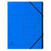 Trieur Exacompta 541201E A4 Carton pressé marbré Bleu 24,5 (l) x 1 (p) x 32 (h) cm 10 unités