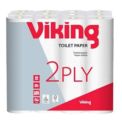 Papier toilette Standard Viking 2 épaisseurs 48 Unités de 200 Feuilles