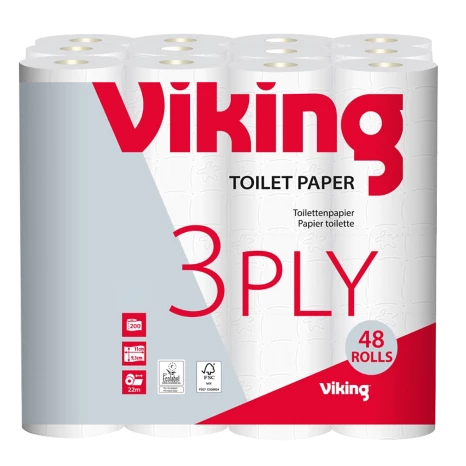 Viking Toiletpapier 3-laags 48 Rollen