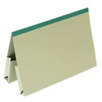 Pochette pour documents Exacompta 218-GRNZ Guildhall A4, Foolscap Manille Vert 35,5 (l) x 0,6 (p) x 24,9 (h) cm 25 unités