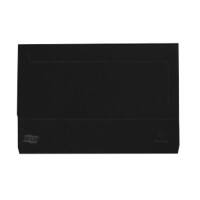 Pochette pour documents Exacompta 4792Z Europa A4, Foolscap Carton pressé marbré Noir 35,7 (l) x 0,3 (p) x 24,5 (h) cm 25 unités