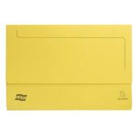 Pochette pour documents Exacompta 3149Z Europa A4, Foolscap Carton pressé marbré Citron 35,7 (l) x 0,3 (p) x 24,5 (h) cm 25 unités