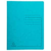 Fardes de classement à ressort Exacompta 240236E A4 355 g/m2 Carton pressé marbré, métal Turquoise 25 unités