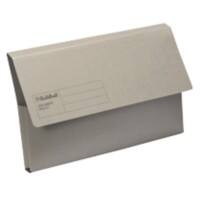 Pochette pour documents Exacompta GDW1-GRYZ Guildhall A4, Foolscap Manille Gris 35,6 (l) x 0,3 (p) x 24,5 (h) cm 50 unités