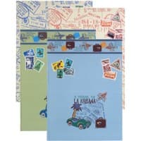 Album de collection EXACOMPTA Air-Mail Papier 30,5 x 22,5 x 2 cm Assortiment 4 unités