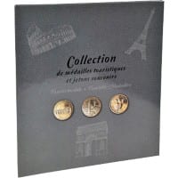 Album de collection EXACOMPTA 25,5 x 28 x 0,9 cm Gris 50 médailles 10 unités
