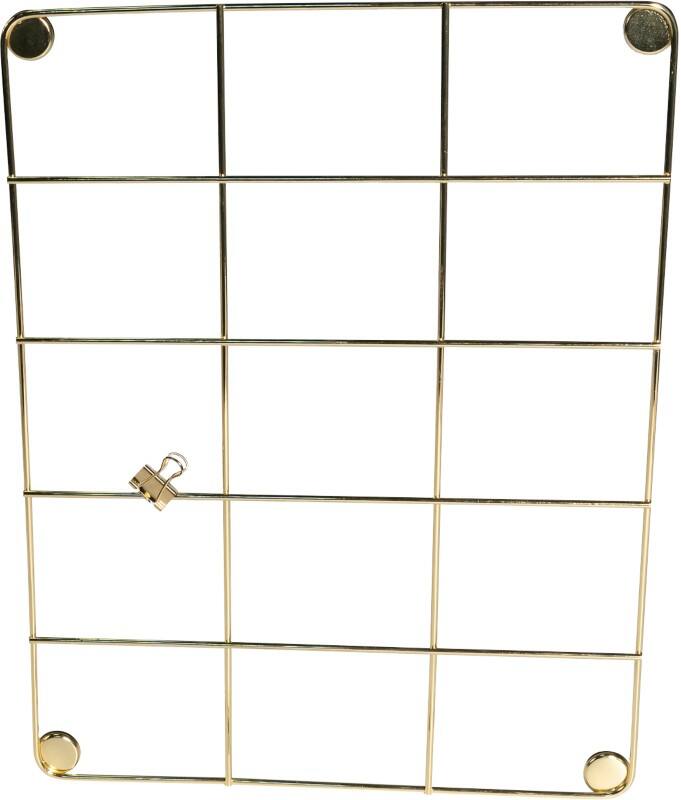 Tableau mémo EXACOMPTA Photos 21,7 x 28,1 x 0,6 cm Doré 4 unités