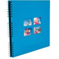 Exacompta Milano Fotoalbum Spiraal Harde kaft Papier 33 x 35 x 3,3 cm Blauw