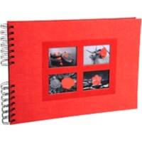 Exacompta Passion Fotoalbum Spiraal Harde kaft Papier 22 x 32 x 3 cm Rood