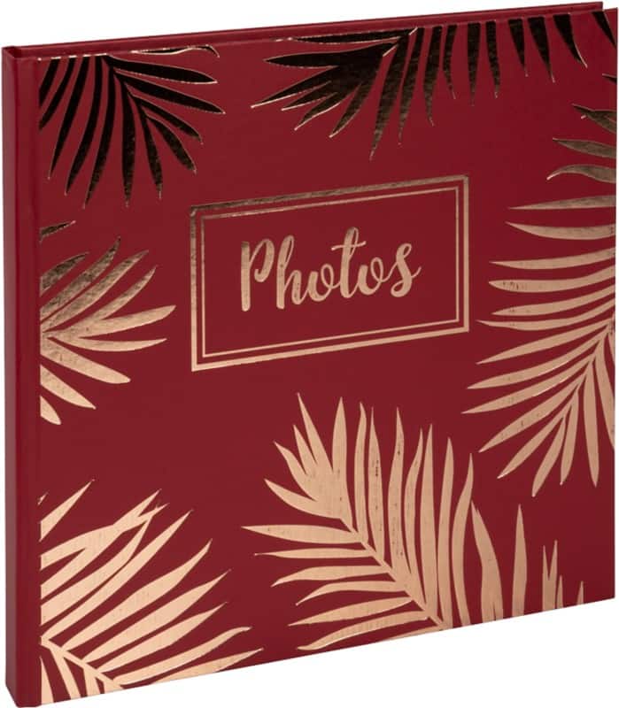 Exacompta Palma Fotoalbum Harde kaft Papier 24,7 x 24,7 x 1,7 cm Rood 2 Stuks