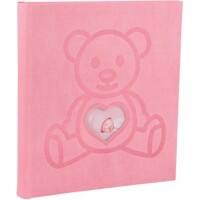 Exacompta Teddy Fotoalbum Harde kaft Papier 30,3 x 32,8 x 4,7 cm Roze