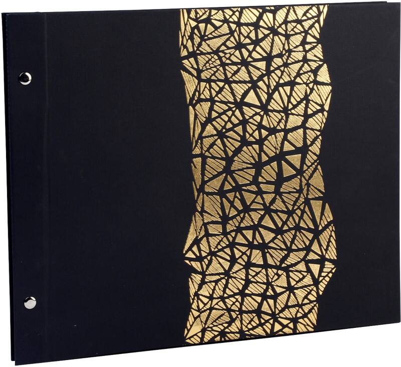 Album photos EXACOMPTA Aramy Dos cartonné Papier 29,8 x 37,2 x 2,7 cm Noir