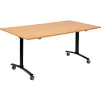 Sodematub HV3 Fliptop tafel Beuken Staal 160 x 80 x 72 mm