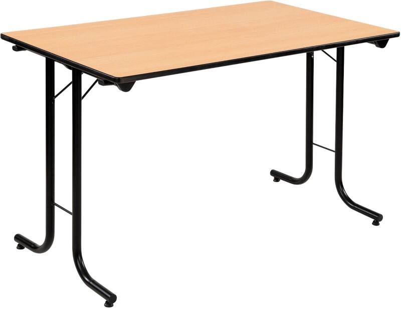 Table rabattable Sodematub Hêtre Acier 120 x 70 x 74 mm