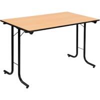 Table rabattable Sodematub Hêtre Acier 120 x 70 x 74 mm