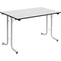 Table rabattable Sodematub Gris Acier 120 x 70 x 74 mm
