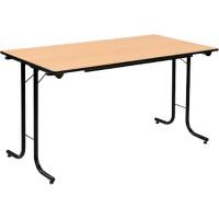 Table rabattable Sodematub Hêtre Acier 140 x 70 x 74 mm