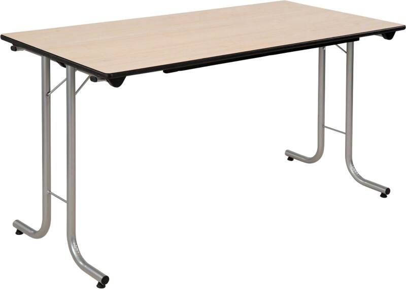 Table rabattable Sodematub Érable Acier 140 x 70 x 74 mm