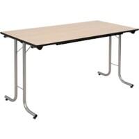 Sodematub Fliptop tafel Ahorn Staal 140 x 70 x 74 mm