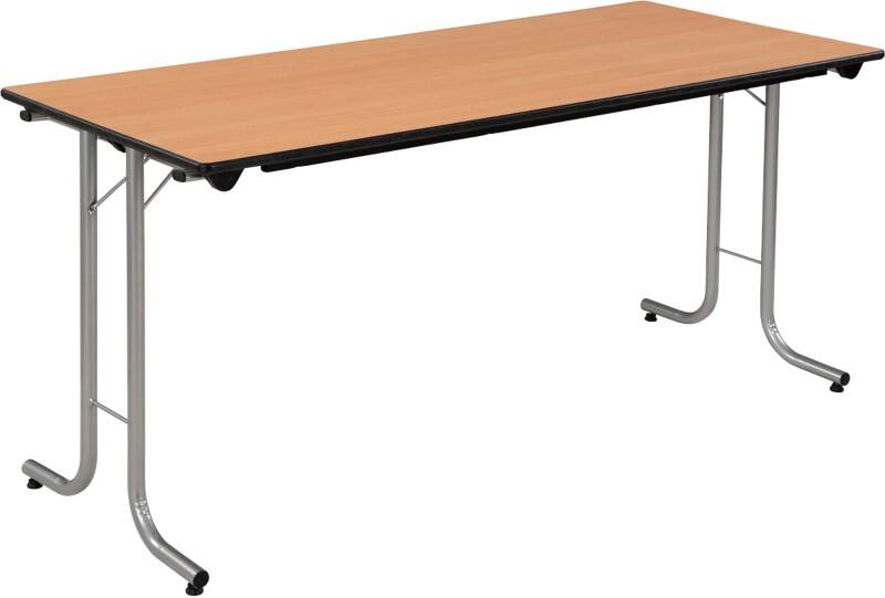 Table rabattable Sodematub Hêtre Acier 160 x 70 x 74 mm