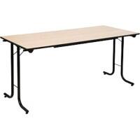 Table rabattable Sodematub Érable Acier 160 x 70 x 74 mm