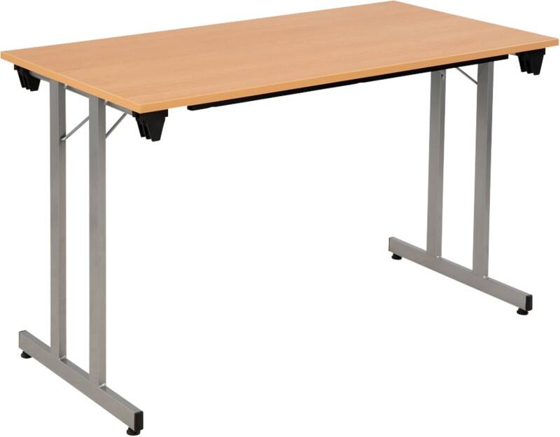 Table rabattable Sodematub Hêtre Acier 120 x 60 x 74 mm