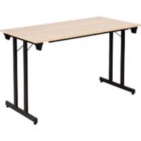 Table rabattable Sodematub Érable Acier 120 x 60 x 74 mm