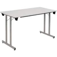 Sodematub Fliptop tafel Grijs Staal 120 x 60 x 74 mm