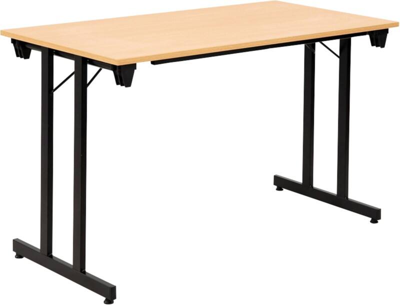 Table rabattable Sodematub Hêtre Acier 120 x 70 x 74 mm