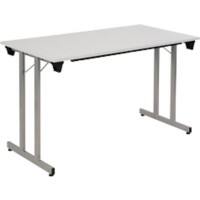 Sodematub Fliptop tafel Grijs Staal 120 x 70 x 74 mm