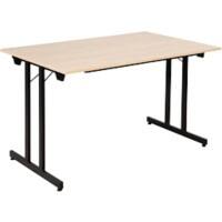 Table rabattable Sodematub Érable Acier 120 x 80 x 74 mm