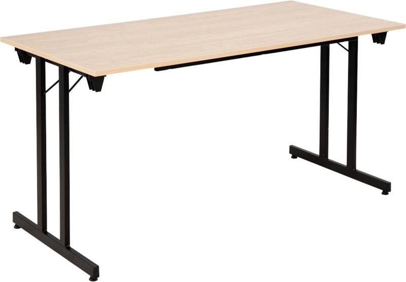 Table rabattable Sodematub Érable Acier 140 x 70 x 74 mm