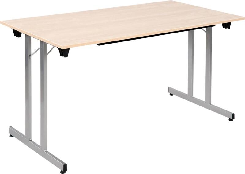 Table rabattable Sodematub Érable Acier 140 x 70 x 74 mm