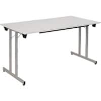 Sodematub Fliptop tafel Grijs Staal 140 x 70 x 74 mm