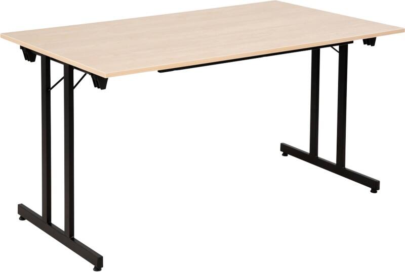 Table rabattable Sodematub Érable Acier 140 x 80 x 74 mm